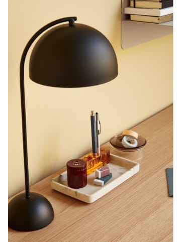 Hübsch Decoschaal "Flow" lichtbruin - (H)4 x Ø 12 cm