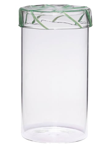 Hübsch Voorraadglas "Heir" groen - (H)20 x Ø 10 cm