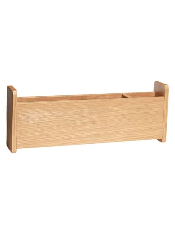 Hübsch Organizer "AtHand" in Hellbraun - (B)48 x (H)18 x (T)9 cm