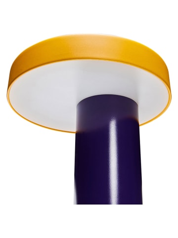 Hübsch Lampa stołowa LED "Magic" w kolorze żółto-fioletowym - wys. 25 x Ø 20 cm
