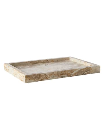 Muubs Dienblad "Vita" wit - (B)30 x (H)2,8 x (D)20 cm