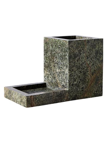 Muubs Organizer w kolorze ciemnizielonym na przybory do mycia naczyń - 21 x 14 x 11cm