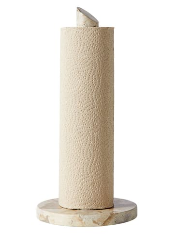 Muubs Stojak "Vita" w kolorze białym na ręcznik papierowy - wys. 31 x Ø 15 cm