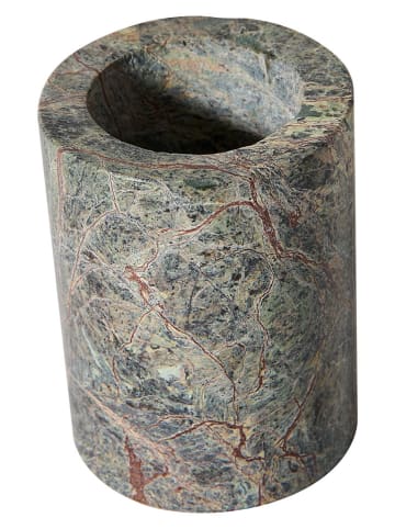 Muubs Kubek łazienkowy "Vita" w kolorze ciemnozielonym - wys. 10,5 cm x Ø 7,5 cm