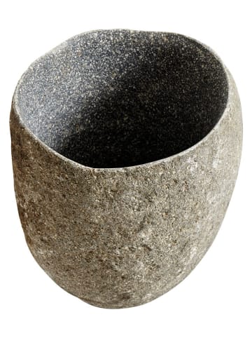 Muubs Weinkühler "Valley" in Steingrau - (H)21 x Ø 17 cm
