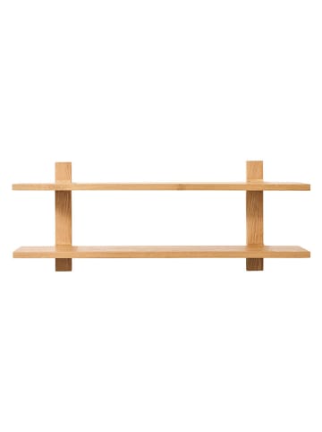 Muubs Wandregal "Tay" in Natur - (B)100 x (H)40 x (T)18,5 cm