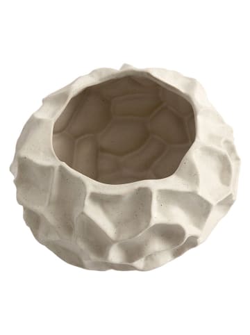 Muubs Vaas "Soil" crème - (H)11,5 x Ø 18 cm