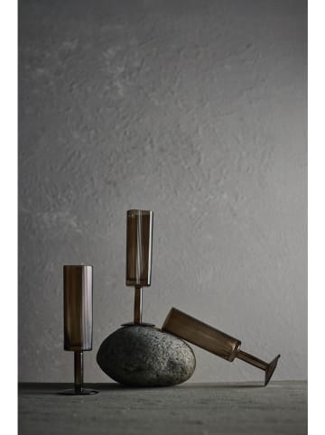 Muubs 5-delige set: champagneglazen "Ripe" bruin - 145 ml