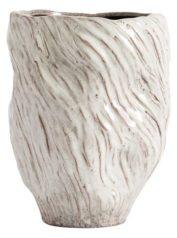 Muubs Vaas "Mud" beige - (H)25 x Ø 16 cm