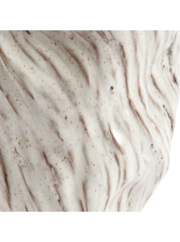 Muubs Vase "Mud" in Beige - (H)25 x Ø 16 cm