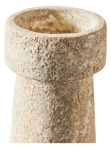 Muubs Kerzenhalter "Eris" in Sand - (H)20 x Ø 10 cm