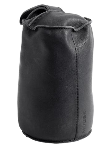 Muubs Türstopper "Camou" in Schwarz - (H)20 x Ø 12 cm