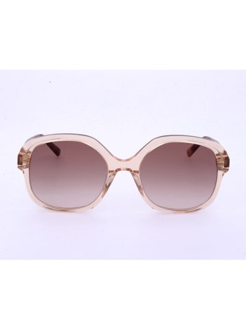 Ted Baker Damen-Sonnenbrille in Beige/ Hellbraun