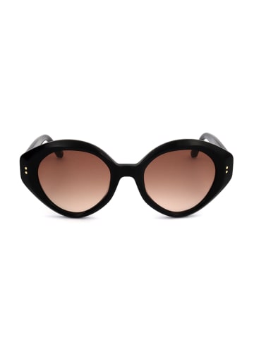 Ted Baker Damen-Sonnenbrille in Schwarz/ Hellbraun
