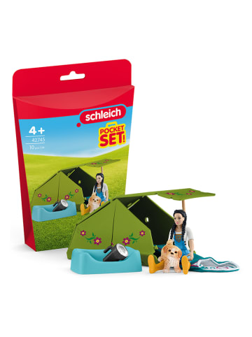 Schleich 6tlg. Set: Spielfiguren "Camping Abenteuer - 42745" - ab 5 Jahren