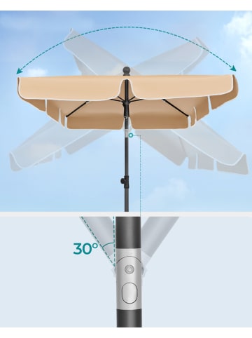 Songmics Parasol beige