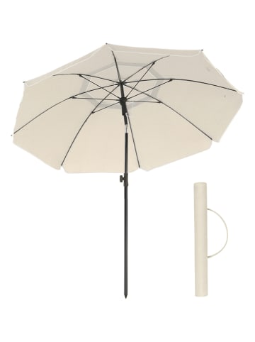 Songmics Parasol crème