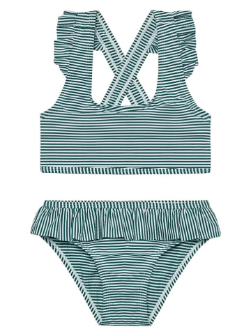 Color Kids Bikini w kolorze zielono-białym