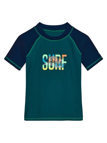 Color Kids Zwemshirt petrol/blauw