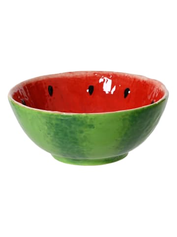 Kaeming Kom rood/groen - (H)6 x Ø 15 cm