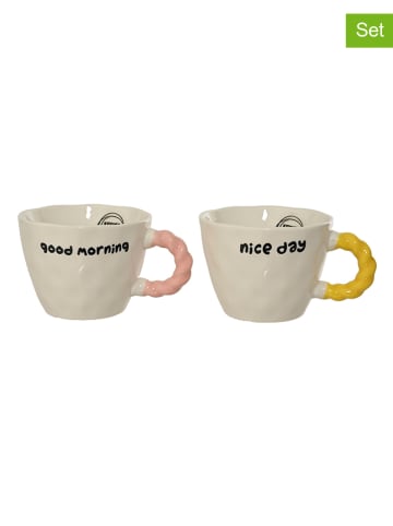 Kaeming 2-delige set: koppen - (H)7,5 x Ø 9,6 cm (verrassingsprodukt)
