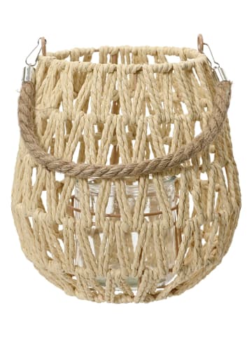 Kaeming Lantaarn beige - (H)22 x Ø 21 cm