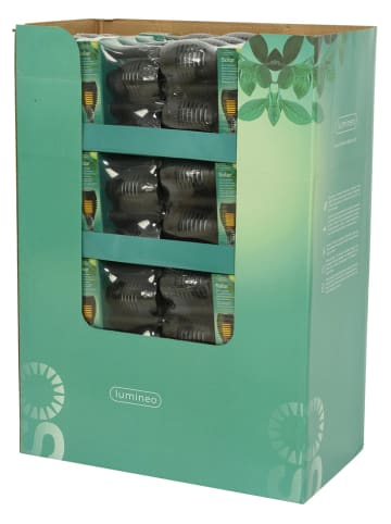 Kaeming Pochodnia solarna LED w kolorze czarnym - dł. 27 x Ø 7,5 cm