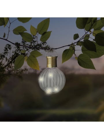 Kaeming Decoledsolarlamp goudkleurig - (H)11 x Ø 8 cm
