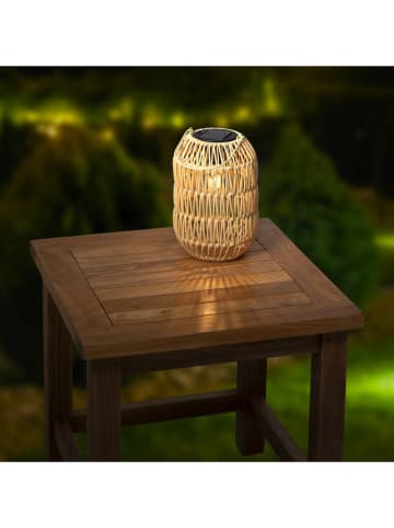 Kaeming Ledsolarlantaarn beige - (H)24,5 x Ø 16 cm
