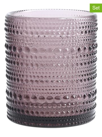 Fortessa 6-delige set: waterglazen "Jupiter" paars - 300 ml