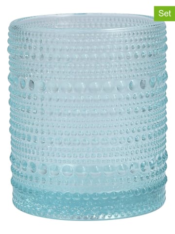 Fortessa Szklanki (6 szt.) "Jupiter" w kolorze błękitnym - 300 ml