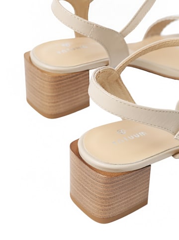TATUUM Leder-Sandaletten "Giulia" in Sand