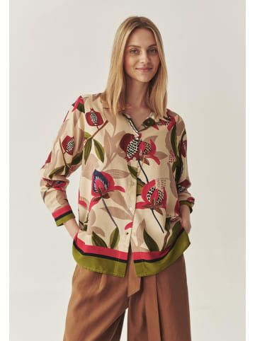 TATUUM Blouse beige/groen/roze