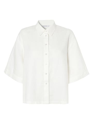 TATUUM Linnen blouse crème