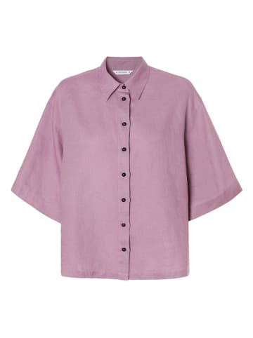 TATUUM Leinen-Bluse in Altrosa