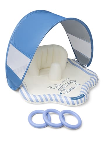Swim Essentials Wasserspielmatte "Mermaid Bubbles" in Blau - ab 6 Monaten
