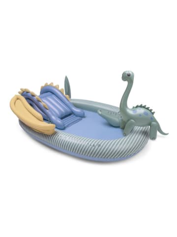 Swim Essentials Planschbecken "Dino" in Grau - (H)150 cm x Ø 210 cm