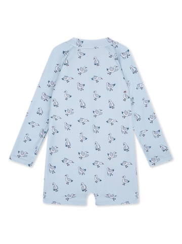 Swim Essentials Kombinezon kąpielowy "Little Seagull" w kolorze błękitnym