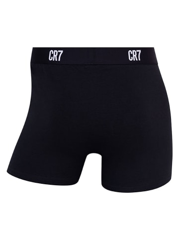 CR7 3-delige set: boxershorts paars/zwart/donkerblauw