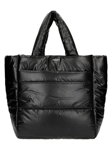 Relaks Henkeltasche in Schwarz - (B)46 x (H)29 x (T)17 cm