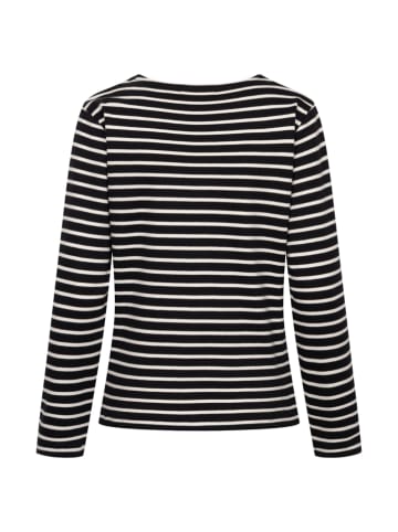 Derbe Longsleeve zwart/wit