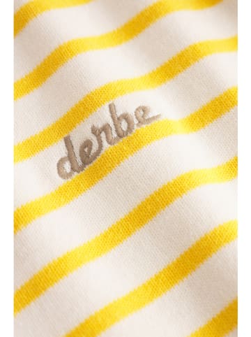 Derbe Longsleeve geel/wit