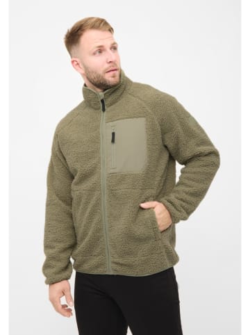 Derbe Fleece vest kaki