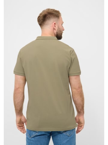 Derbe Poloshirt kaki