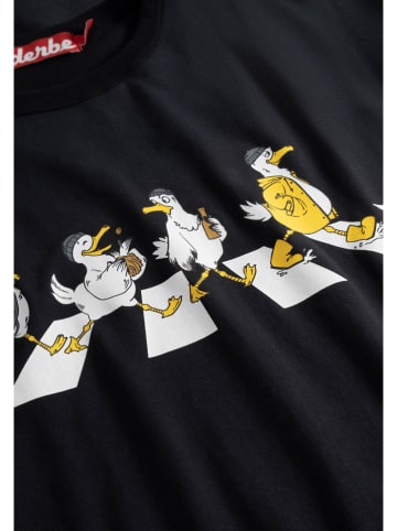 Derbe Shirt in Schwarz
