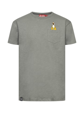 Derbe Shirt in Grau