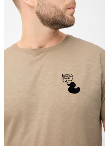 Derbe Shirt lichtbruin