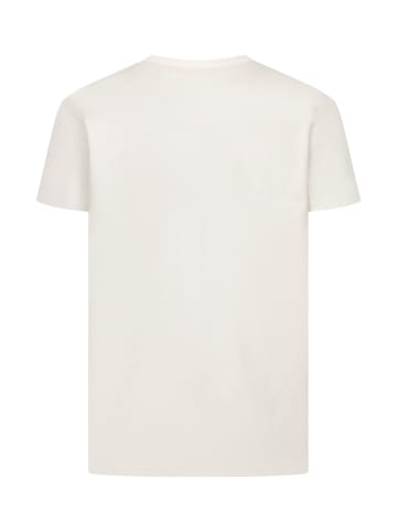 Derbe Shirt in Weiß/ Dunkelblau