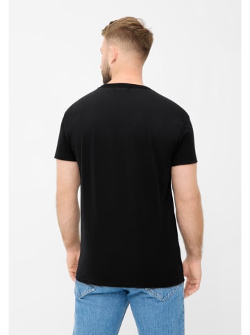 Derbe Shirt in Schwarz