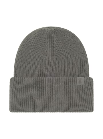 Derbe Mütze in Khaki/ Grau